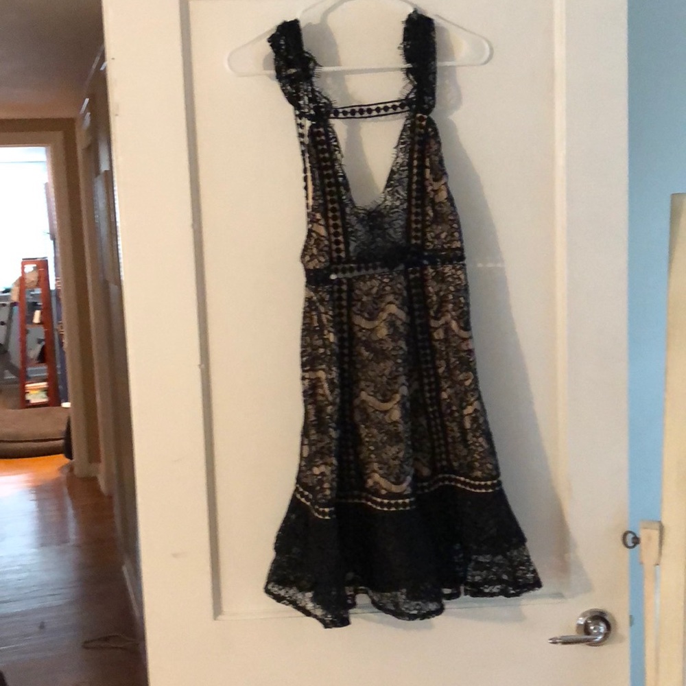 Black lace dress! Perfect for formal!